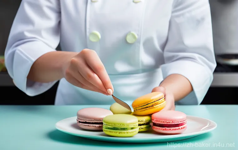 제과제빵 자격증 난이도 비교 - **Prompt: "An artisan baker, male, in his late 30s, with a gentle smile and wearing a simple, flour-...